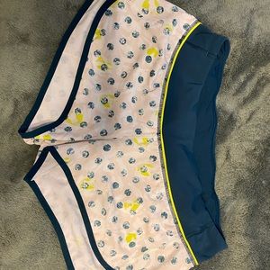 Lululemon Multicolored Speed Shorts Size 8